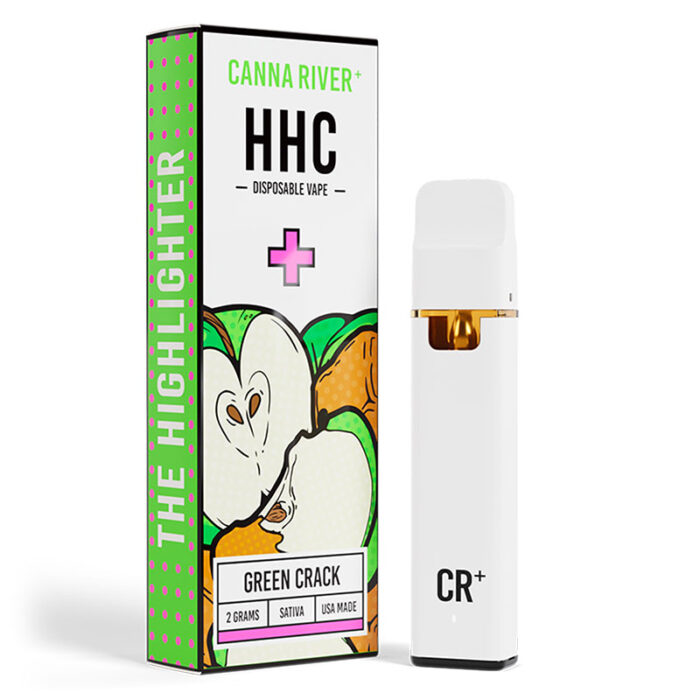 THC Vape Pen – Green Crack – Sativa 2g – Canna River