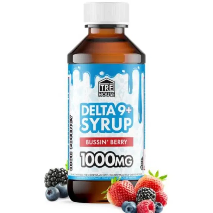 Delta 8 + Delta 9 THC Syrup